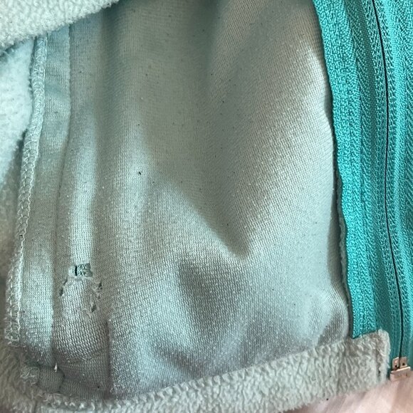 Columbia fleece jacket two-tone blue child small 7/8 unisex - Picture 9 of 9